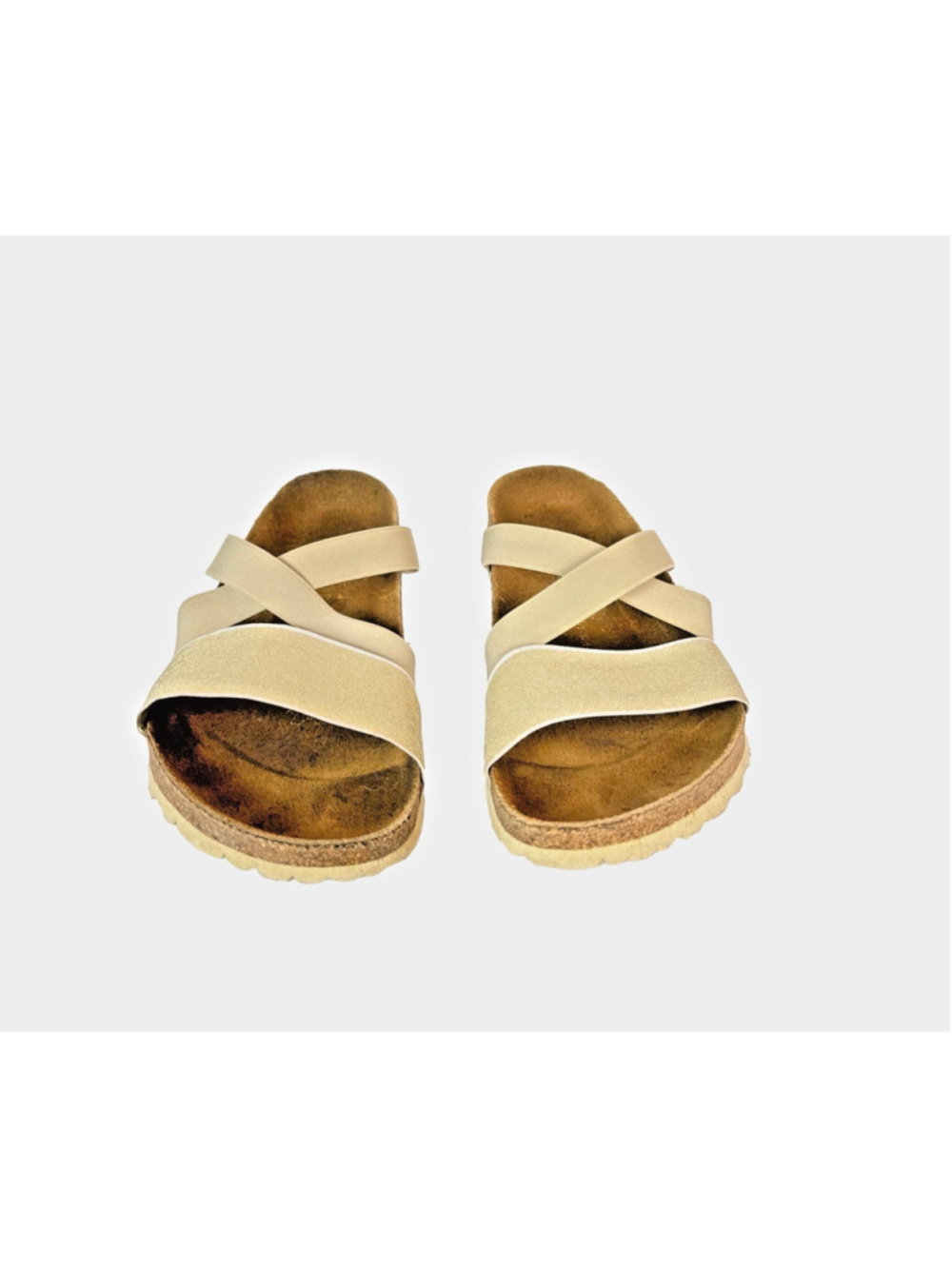 Birkenstock Papillio Cosma Beige/Gold Sandals W- US 9 / M - US 7/EU 40
